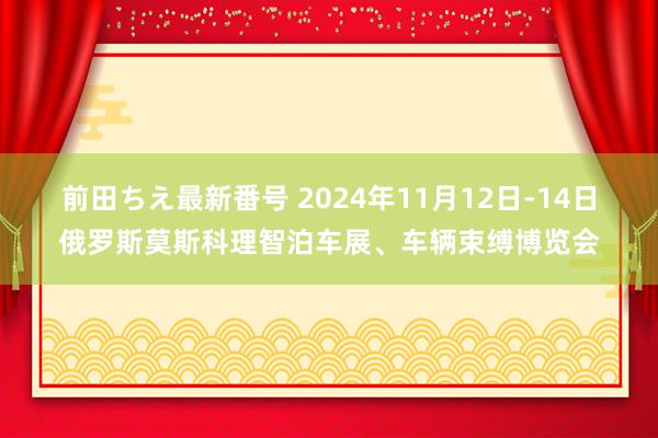 前田ちえ最新番号 2024年11月12日-14日俄罗斯莫斯科理智泊车展、车辆束缚博览会