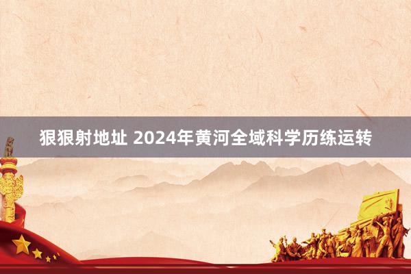 狠狠射地址 2024年黄河全域科学历练运转