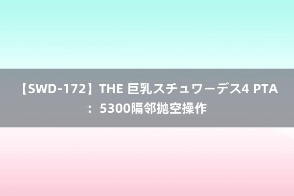 【SWD-172】THE 巨乳スチュワーデス4 PTA：5300隔邻抛空操作