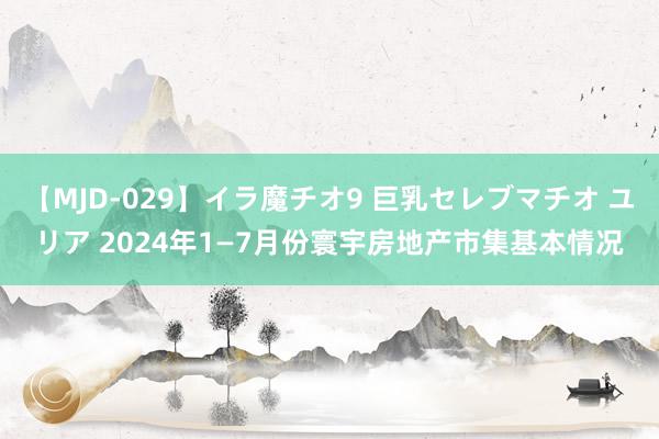 【MJD-029】イラ魔チオ9 巨乳セレブマチオ ユリア 2024年1—7月份寰宇房地产市集基本情况