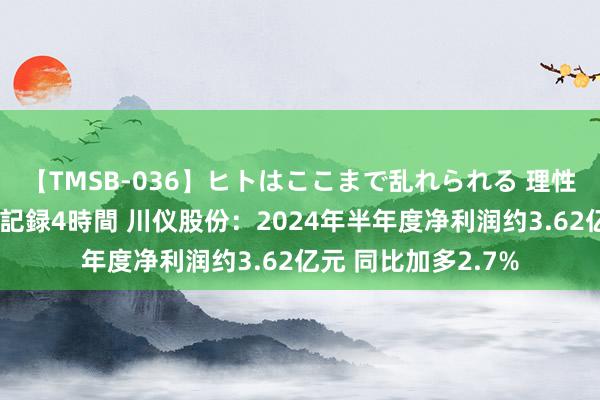 【TMSB-036】ヒトはここまで乱れられる 理性崩壊と豪快絶頂の記録4時間 川仪股份：2024年半年度净利润约3.62亿元 同比加多2.7%